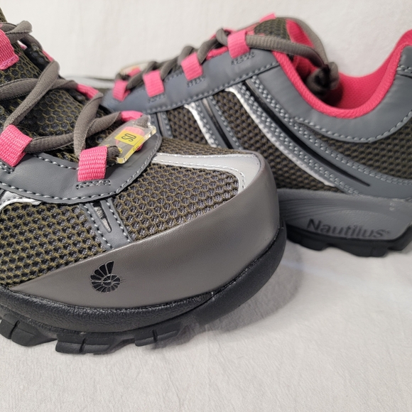 NWT Nautilus N1393 Women's Steel Toe ESD Athletic Work Shoes 10 - Picture 7 of 10
